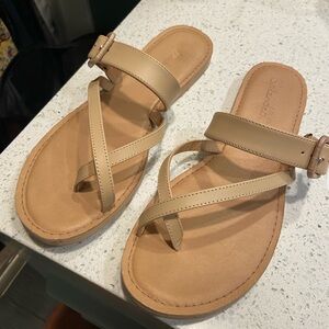 Nude Strappy Sandals